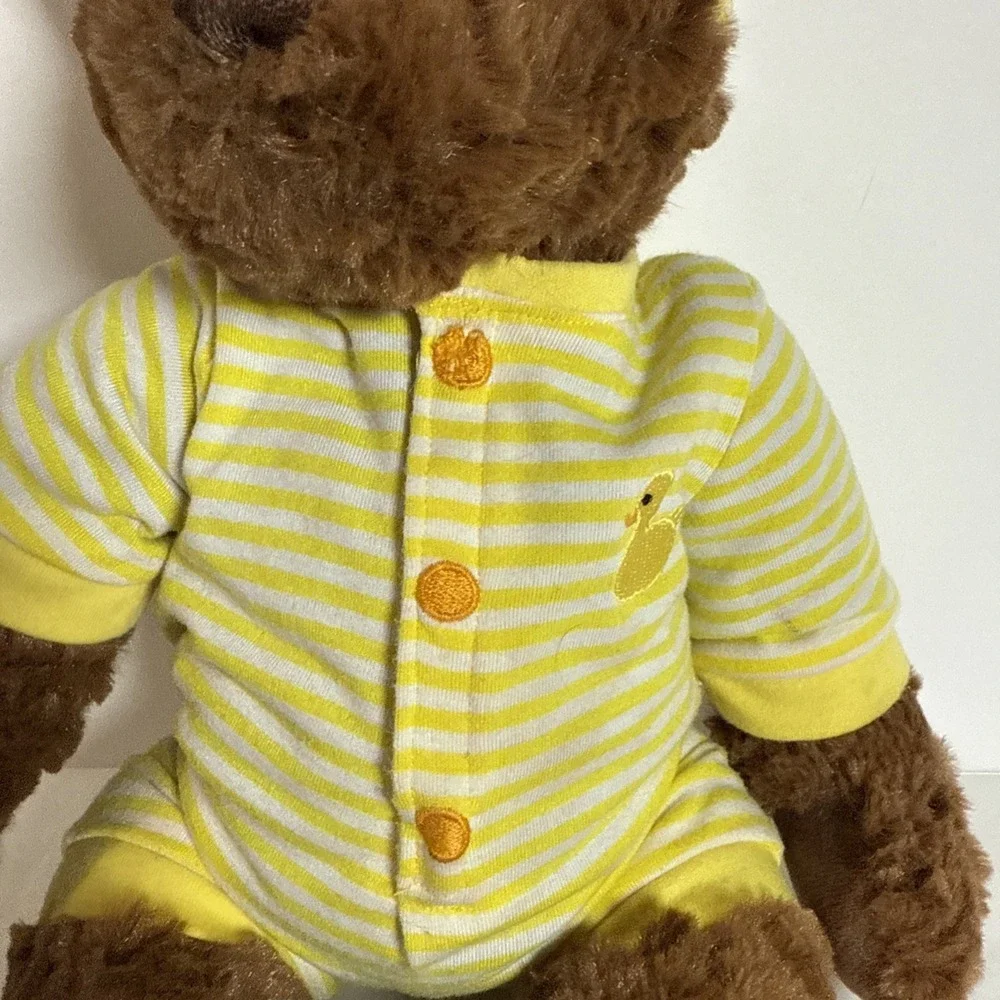FAO Schwarz Teddy Bear Yellow Duck Outfit 12